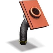 Benders Ventilation Avloppsluftare Betong Carisma Ytbehandlad