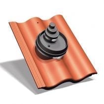 Benders Ventilation Genomföringspanna Betong Palema Struktur